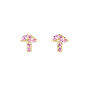 Kids 925 Silver Zirconia Vegetable Stud Earring 40200116