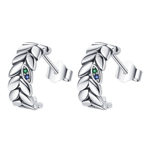 Vintage Zirconia Leafs Stud Earring 40200245 Vintage Zirconia Leafs Stud Earring 40200245