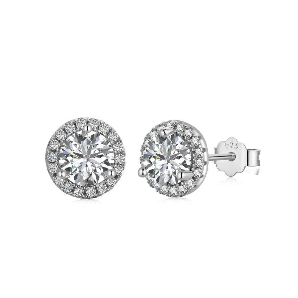 Shiny Zirconia Stud Earring 40200250 Shiny Zirconia Stud Earring 40200250