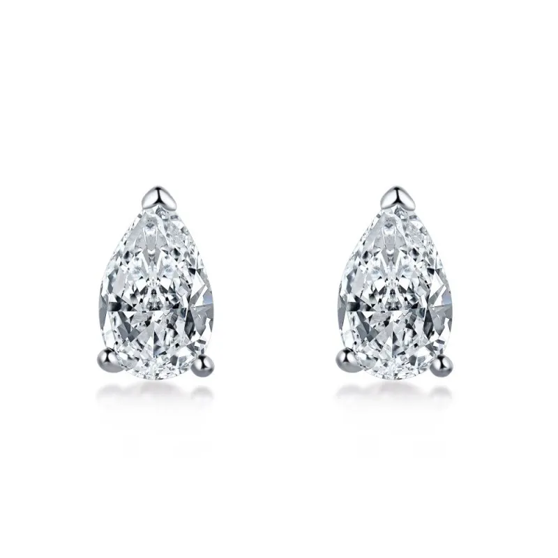 5A Waterdrop Zirconia Stud Earring 40200289