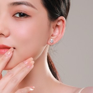 Sparkle Waterdrop Zirconia Stud Earring 40200309 Sparkle Waterdrop Zirconia Stud Earring 40200309