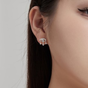 Vintage Evil Eye Zirconia Tassel Stud Earrings 40200379 Vintage Evil Eye Zirconia Tassel Stud Earrings 40200379