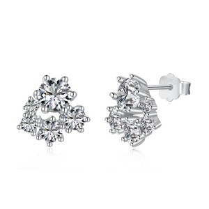 Sparkle Cluster Zirconia Party Stud Earrings 40200381 Sparkle Cluster Zirconia Party Stud Earrings 40200381