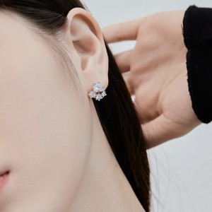 Sparkle Cluster Zirconia Party Stud Earrings 40200381 Sparkle Cluster Zirconia Party Stud Earrings 40200381