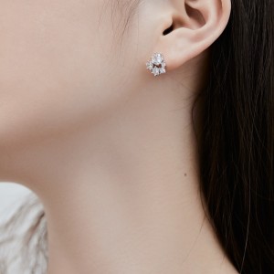Sparkle Cluster Zirconia Party Stud Earrings 40200381 Sparkle Cluster Zirconia Party Stud Earrings 40200381