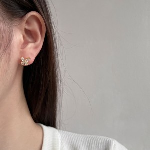 Sparkle Zirconia Butterfly Party Stud Earrings 40200392 Sparkle Zirconia Butterfly Party Stud Earrings 40200392