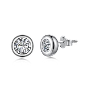 Sparkle Round Zirconia Stud Earring 40200413 Sparkle Round Zirconia Stud Earring 40200413
