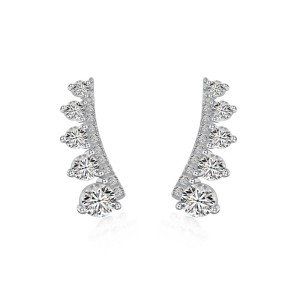 Minimalist Zirconia Stud Earring 40200420 Minimalist Zirconia Stud Earring 40200420