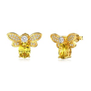 Zirconia Bee Stud Earring 40200435 Zirconia Bee Stud Earring 40200435