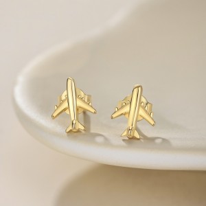 Lovely Plane Stud Earring 40200445