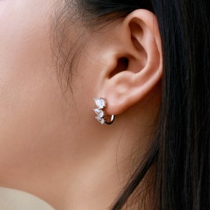Waterdrop Zirconia Stud Earring 40200513 Waterdrop Zirconia Stud Earring 40200513