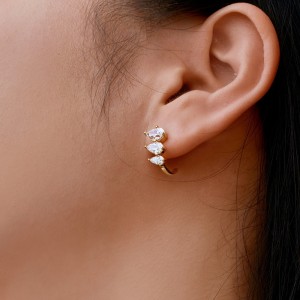 Waterdrop Zirconia Stud Earring 40200513 Waterdrop Zirconia Stud Earring 40200513