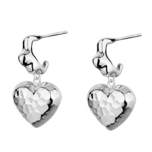 Unique Scale Love Heart Stud Earring 40400052 Unique Scale Love Heart Stud Earring 40400052