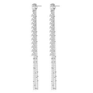 Ethnic Leaves Tassel Stud Earring 40400059 Ethnic Leaves Tassel Stud Earring 40400059