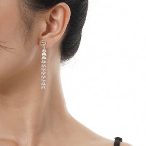 Ethnic Leaves Tassel Stud Earring 40400059 Ethnic Leaves Tassel Stud Earring 40400059