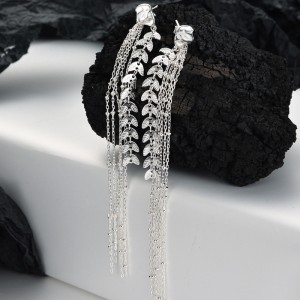 Ethnic Leaves Tassel Stud Earring 40400059 Ethnic Leaves Tassel Stud Earring 40400059