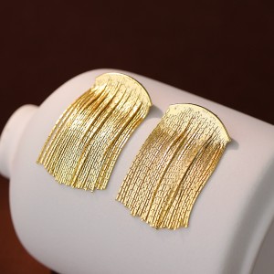 Vintage Chains Tassel Stud Earring 40400063 Vintage Chains Tassel Stud Earring 40400063