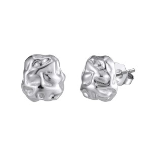 925 Sterling Silver Geometric Stud Earring 40400087