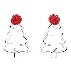 925 Sterling Silver Christmas Series Stud Earring 40400123