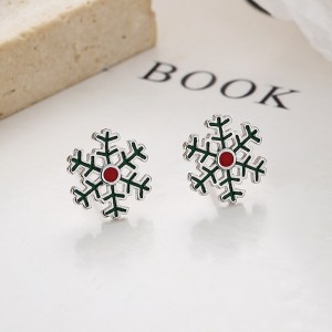 925 Sterling Silver Christmas Series Stud Earring 40400123
