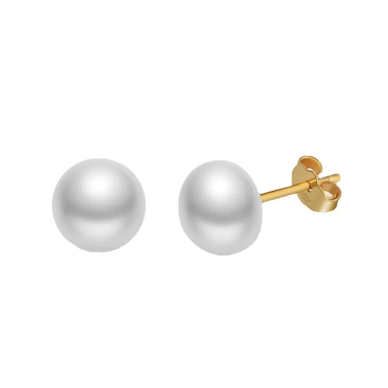 925 Sterling Silver Fresh Water Pearl Stud Earring 40500018
