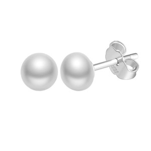 925 Sterling Silver Fresh Water Pearl Stud Earring 40500018