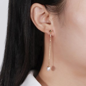 925 Sterling Silver Fresh Water Pearl Stud Earring 40500034
