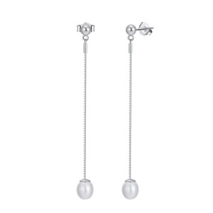 925 Sterling Silver Fresh Water Pearl Stud Earring 40500034