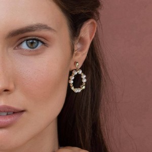 925 Sterling Silver Fresh Water Pearl Stud Earring 40500040