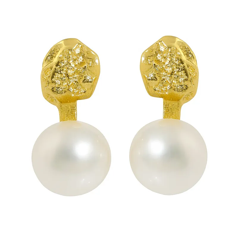 925 Sterling Silver Fresh Water Pearl Stud Earring 40500067