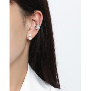 925 Sterling Silver Fresh Water Pearl Stud Earring 40500067