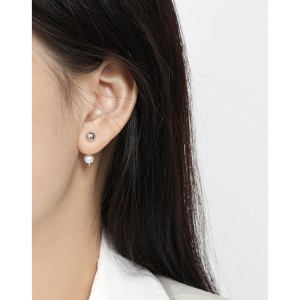 925 Sterling Silver Fresh Water Pearl Stud Earring 40500068