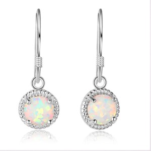Vintage Zirconia Opal Dangle Earring 50100021 Vintage Zirconia Opal Dangle Earring 50100021