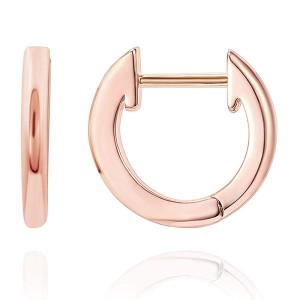 12mm Square Tube Hoop Earring 60200001