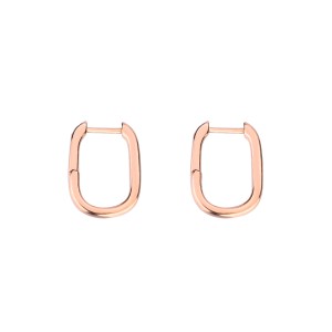 Rectangle Tube Hoop Earring 60200002