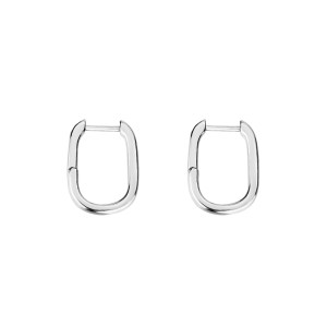 Rectangle Tube Hoop Earring 60200002