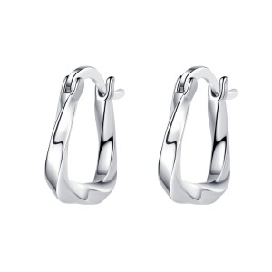 Twisted Wave Hoop Earrings 60200070 Twisted Wave Hoop Earrings 60200070