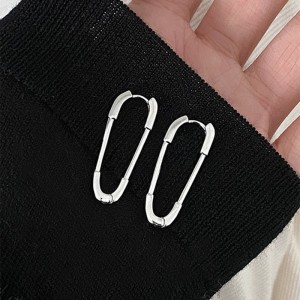 Safe Pin Huggie Hoop Earrings 60200091 Safe Pin Huggie Hoop Earrings 60200091