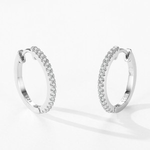 Sparkle Full Zirconia Hoop Earring 60200117