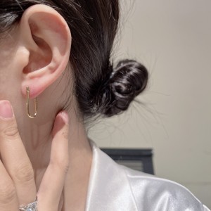 French U Shape Hoop Earring 60200120 French U Shape Hoop Earring 60200120