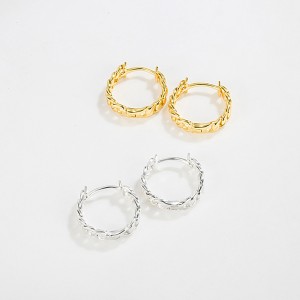 Hollow Link Chain Hoop Earring 60200121