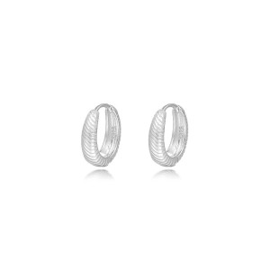 Classic Twisted Pattern Hoop Earring 60200143