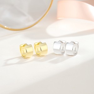 925 Sterling Silver Polished Hoop Earring 60200252