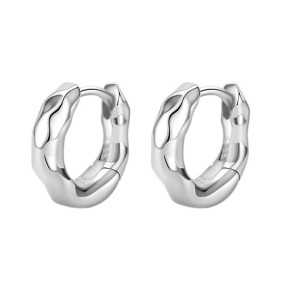 925 Sterling Silver Möbius Twist Hoop Earring 60200276 925 Sterling Silver Möbius Twist Hoop Earring 60200276