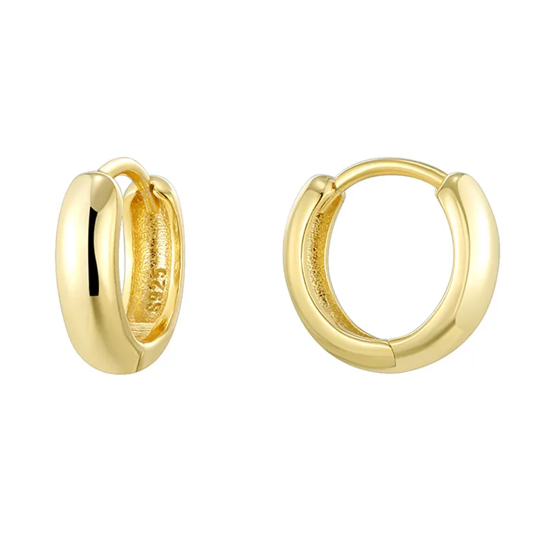 925 Sterling Silver Minimalist Hoop Earring 60200278 925 Sterling Silver Minimalist Hoop Earring 60200278