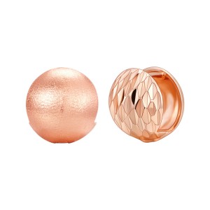925 Sterling Silver Brushed Matte Sphere Earring 60200281 925 Sterling Silver Brushed Matte Sphere Earring 60200281