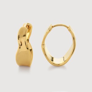 925 Sterling Silver Asymmetrical Geometric Circle Hoop Earring 60200288 925 Sterling Silver Asymmetrical Geometric Circle Hoop Earring 60200288