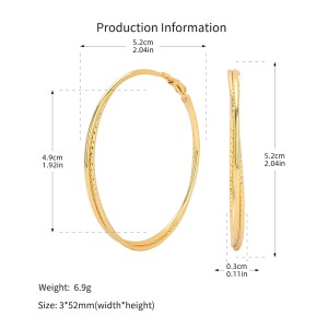925 Sterling Silver Large Glitter Finish Hoop Earrings 60200316 925 Sterling Silver Large Glitter Finish Hoop Earrings 60200316