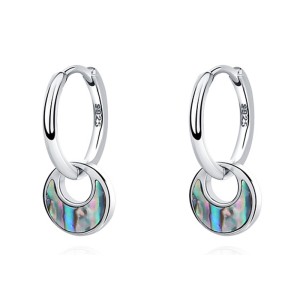 Lovely Shells Charm Hoop Earrings 60300143