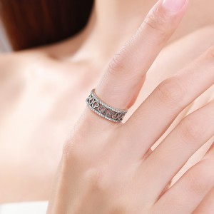 Hollow Hearts Zirconia Band Ring 70100161 Hollow Hearts Zirconia Band Ring 70100161